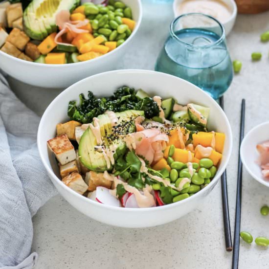 VEGAN POKÉ BOWLS