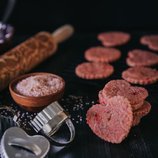 Cherry Pecan Shortbread Cookies