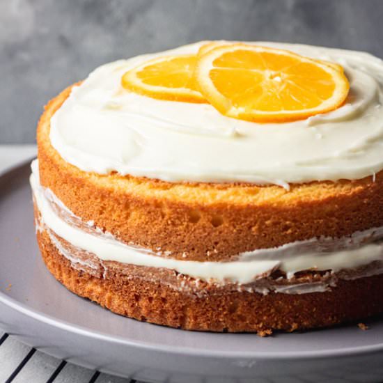Easy Orange Cake Recipe