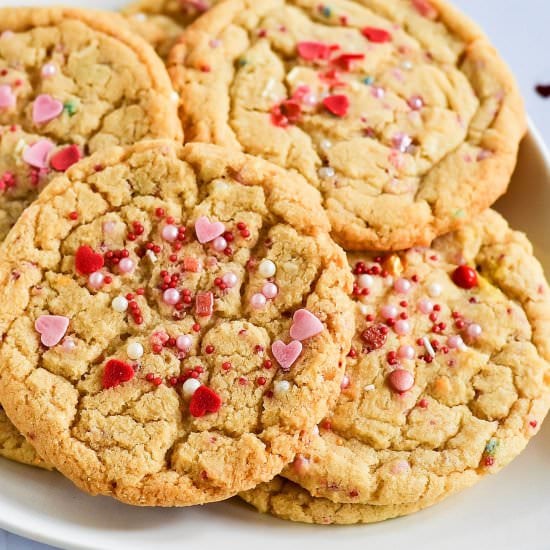 Funfetti Cake Mix Cookies