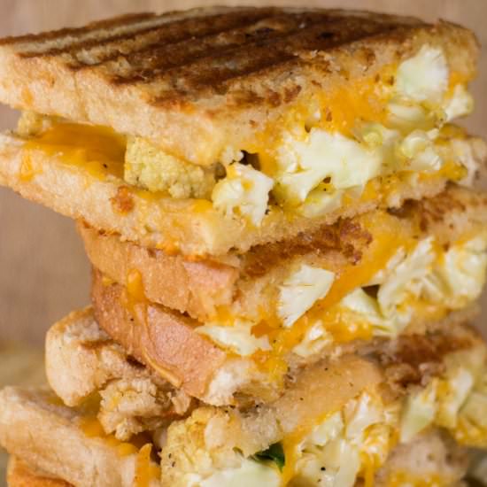 Cauliflower Grilled Cheese Sandwich