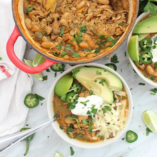 White Bean Chili with Chicken
