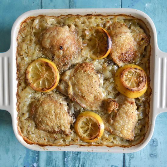 Lemon & Oregano Chicken Bake