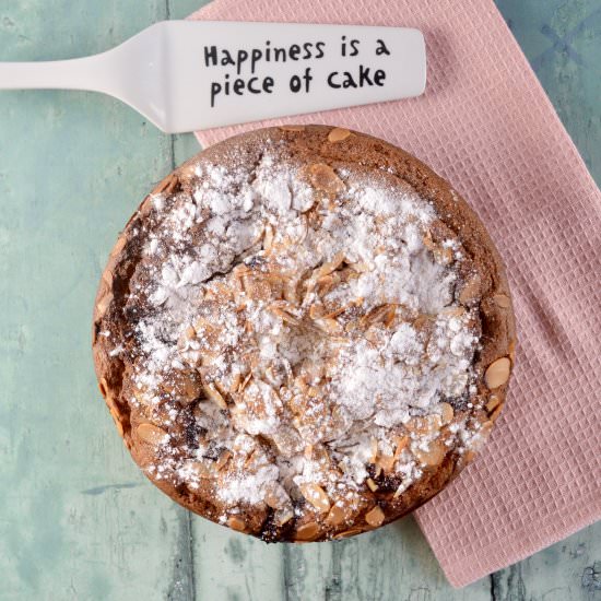 Raspberry Bakewell Cake