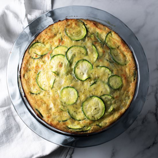 Zucchini Mozzarella Bisquick Quiche