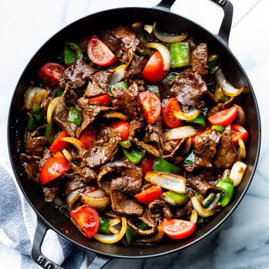 Green Pepper Steak