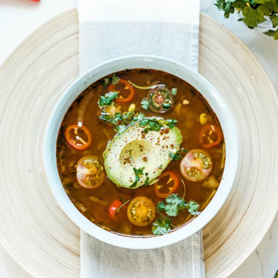Twenty Minute Taco Soup