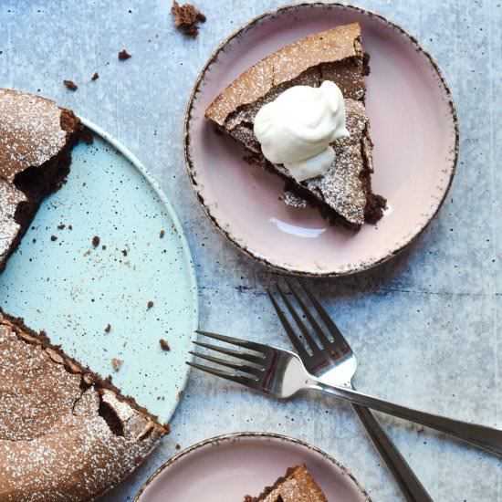 Chocolate Almond Torte