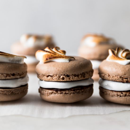 Mexican Hot Chocolate Macarons