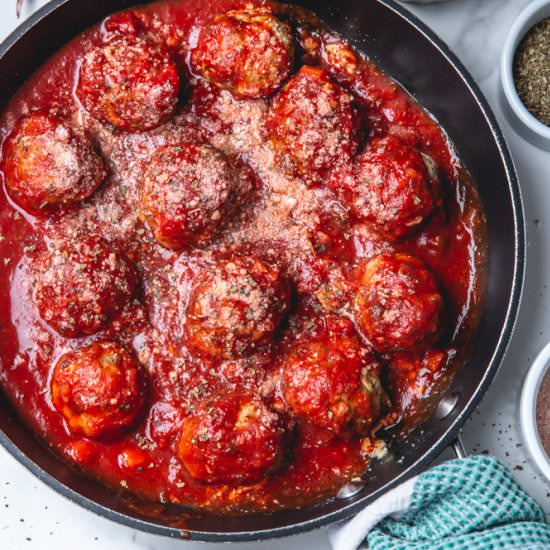 Easy Turkey Meatballs (Paleo/Whole30)