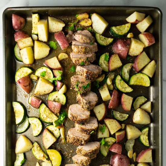 Italian Crusted Pork Tenderloin