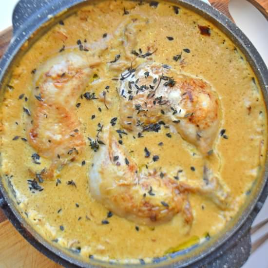 Creamy Mustard Chicken