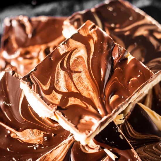 Tiger Butter Fudge