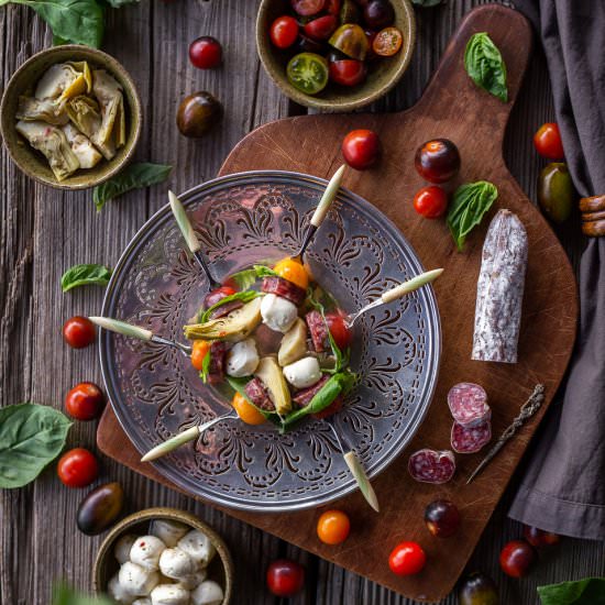 Antipasto Skewers