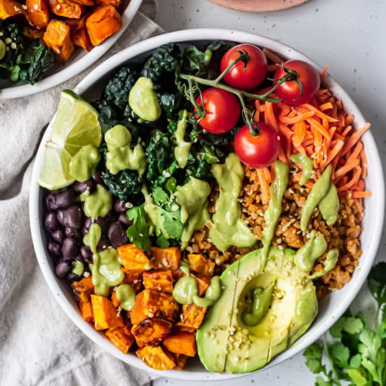 Southwestern Cauliflower Rice Bowls