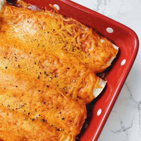 Plant-Based Enchiladas