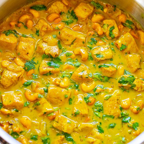 Yellow Chicken Coconut Curry