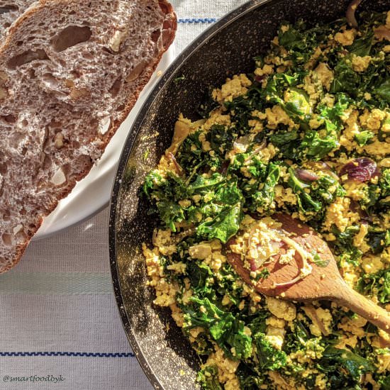 Toflette, vegan tofu omelette