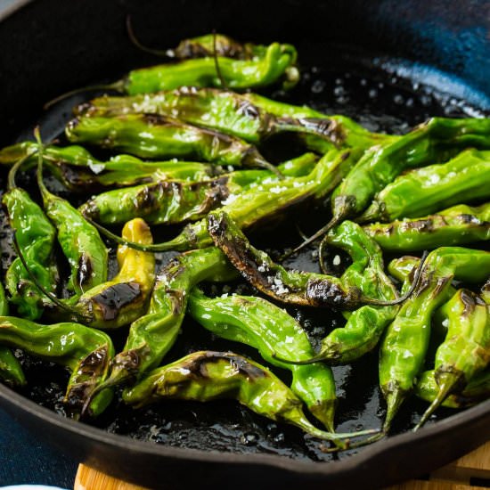 How to Cook Blistered Shishito Peppers