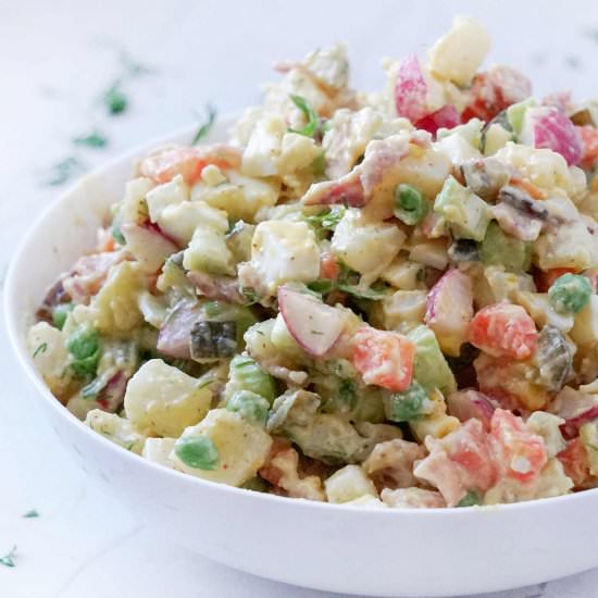 Olivier Salad, Russian Potato Salad