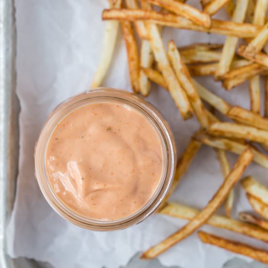 Fry Sauce (Easy French Fry Sauce)