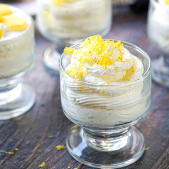 Easy Lemon Keto Cheesecake Mousse