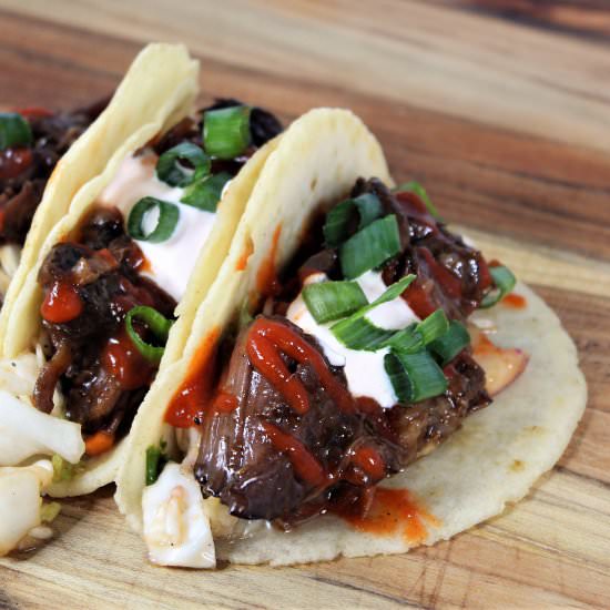 Korean Short Rib Tacos