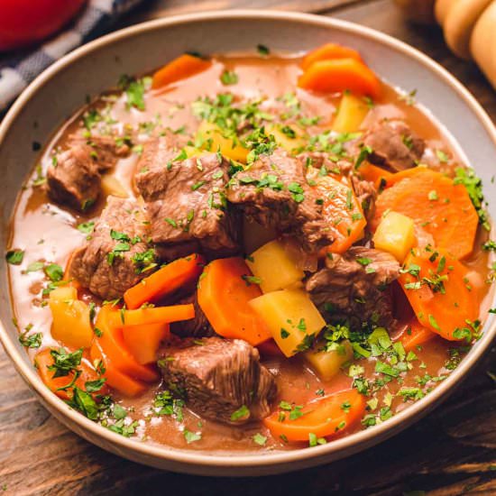 Crock Pot Beef Stew