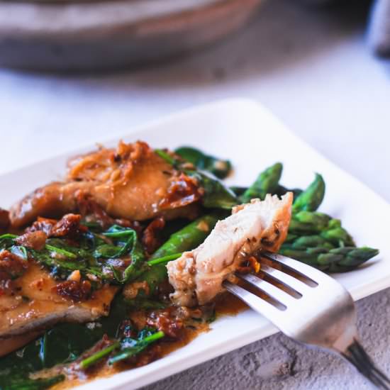 Sun-dried Tomato & Spinach Chicken