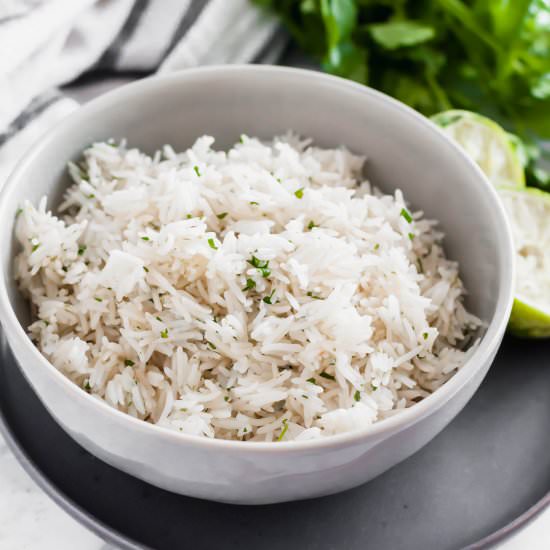 Instant Pot Cilantro Lime Rice
