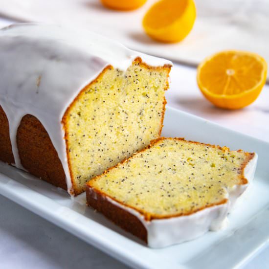 Meyer Lemon Poppy Seed Cake