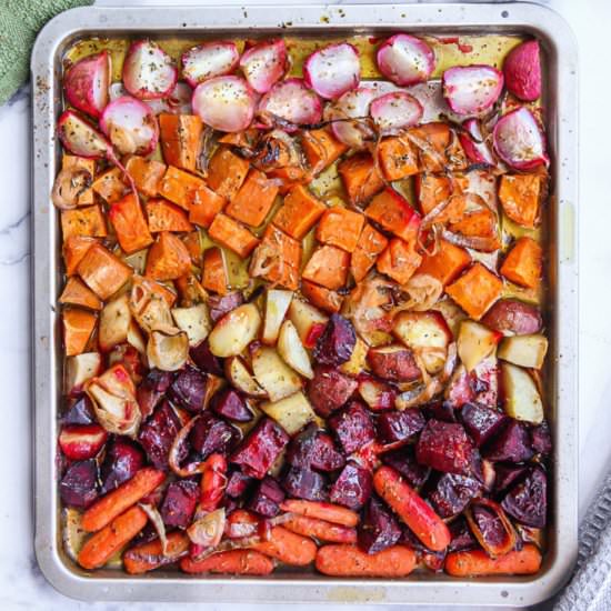 Root Vegetable Sheet Pan