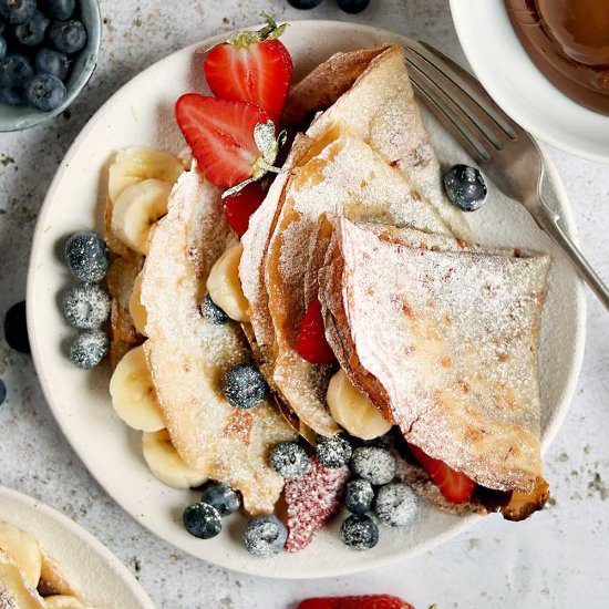 Traditional Shrove Tuesday Pancakes