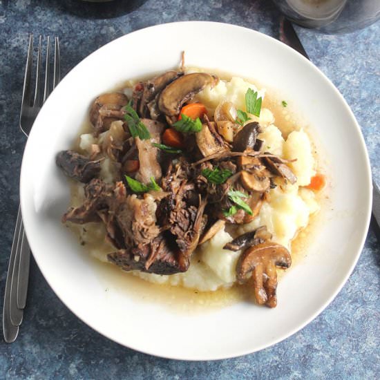 Red Wine Braised Short Ribs