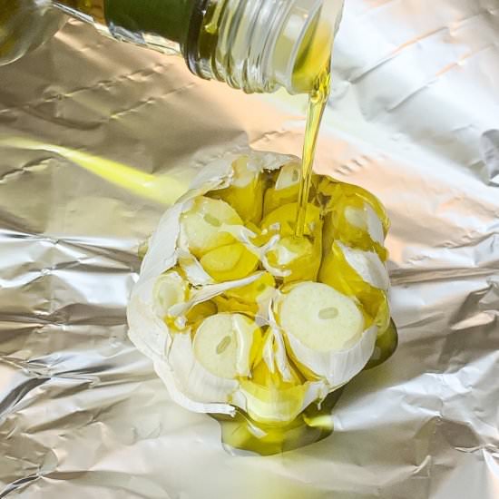 How to Oven Roast Garlic