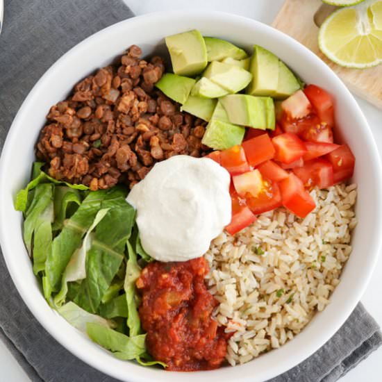 Vegan Taco Bowl