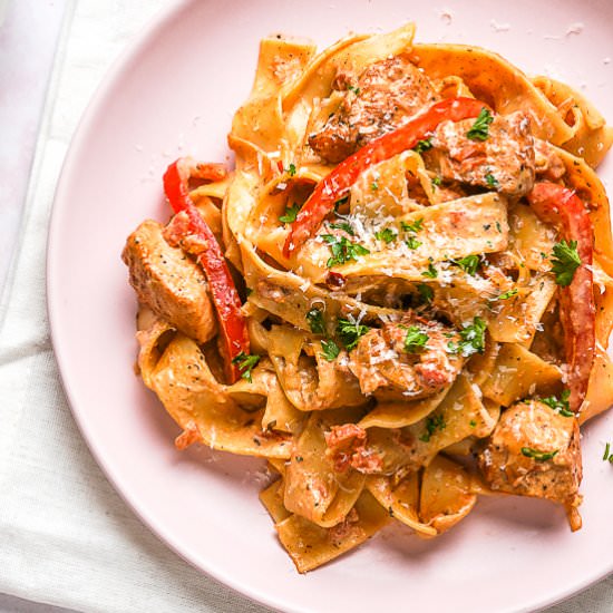 Creamy Cajun Chicken Pasta