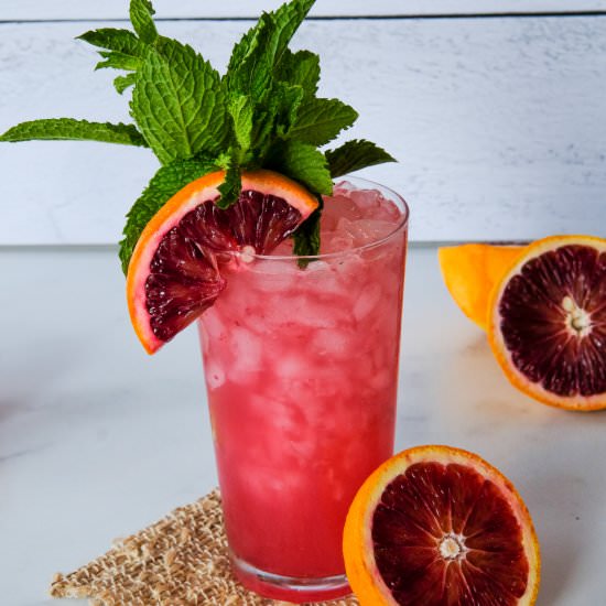 Blood Orange Mojito