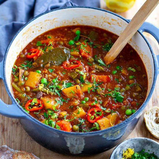 Instant Pot Vegetable Stew