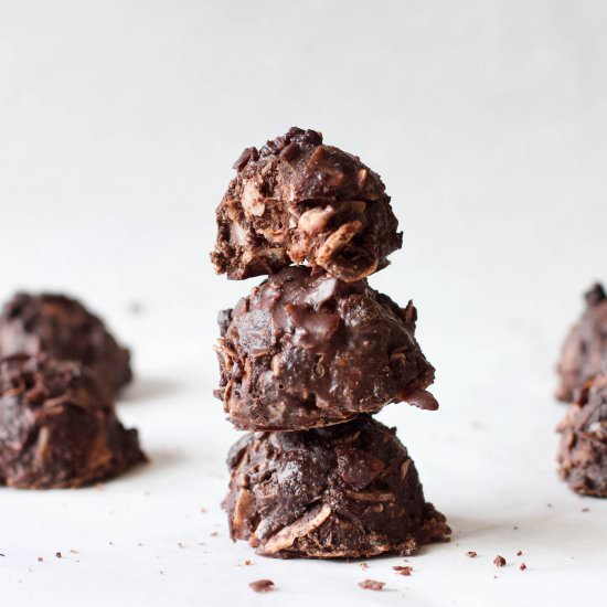 Double Chocolate Coconut Macaroons