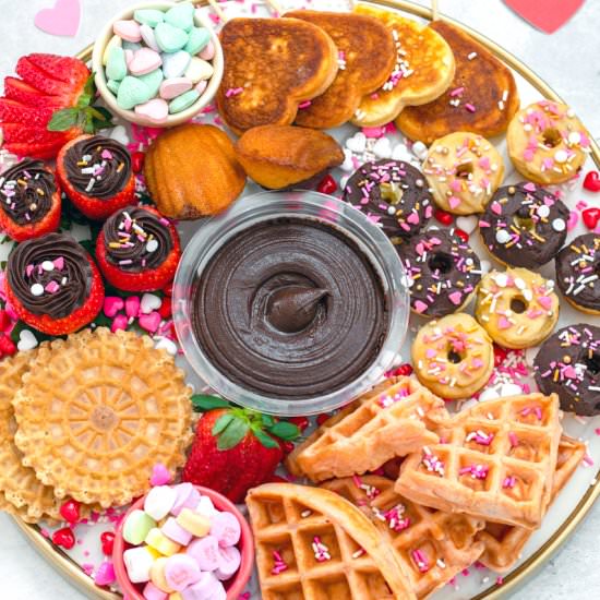 Dessert Hummus Brunch Board