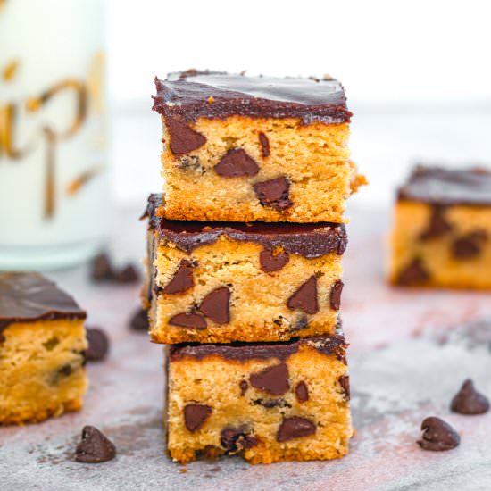 Peanut Butter Blondies