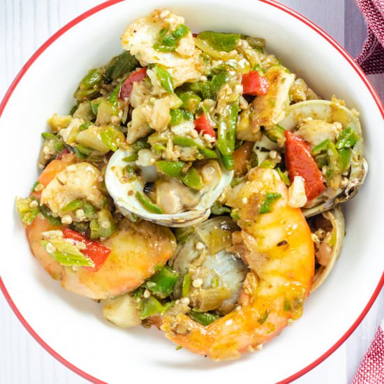 Seafood Okra