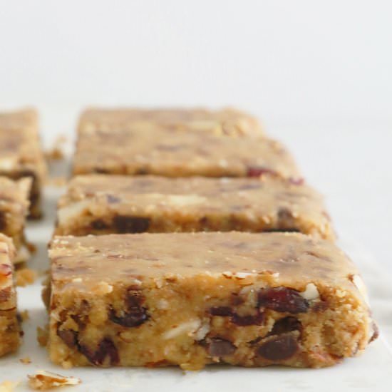 No Bake Almond Butter Bars
