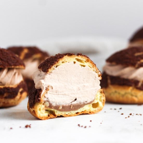 Nutella Choux au Craquelin