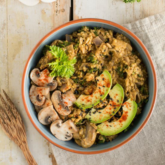 Indian Spiced Curry Porridge
