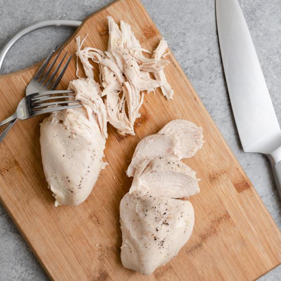 How to Make Poached Chicken Breast