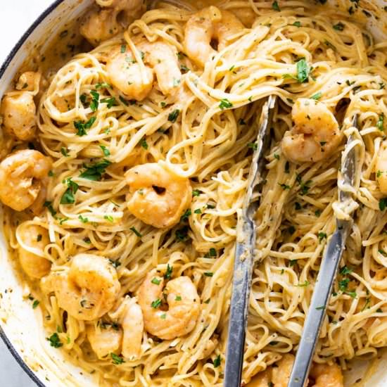 Cajun Shrimp Linguine