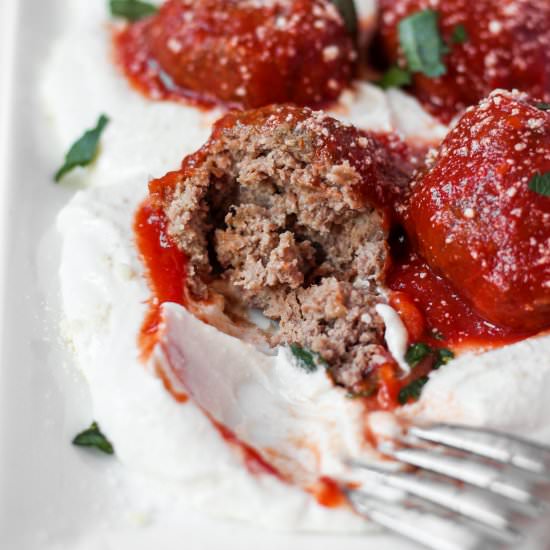 Easy Oven Baked Meatballs