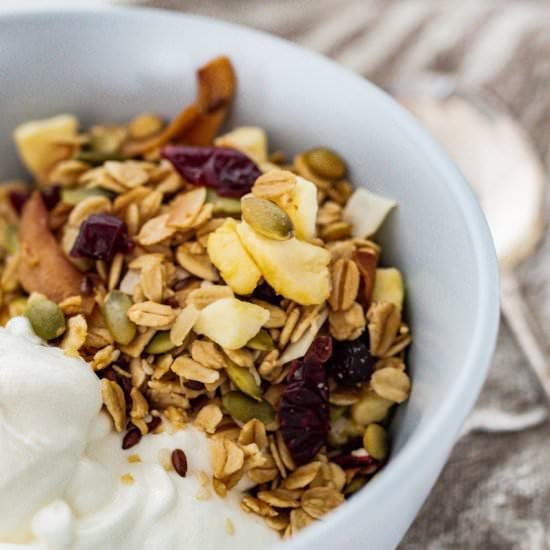 Nut free granola